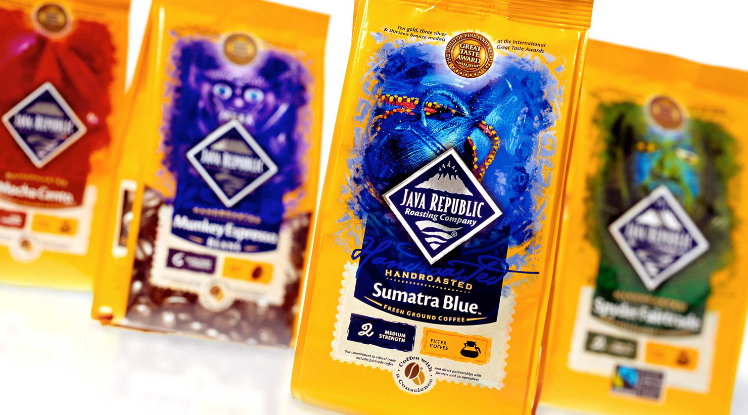  DesignTactics Java Republic brand and packagingdesigntactics